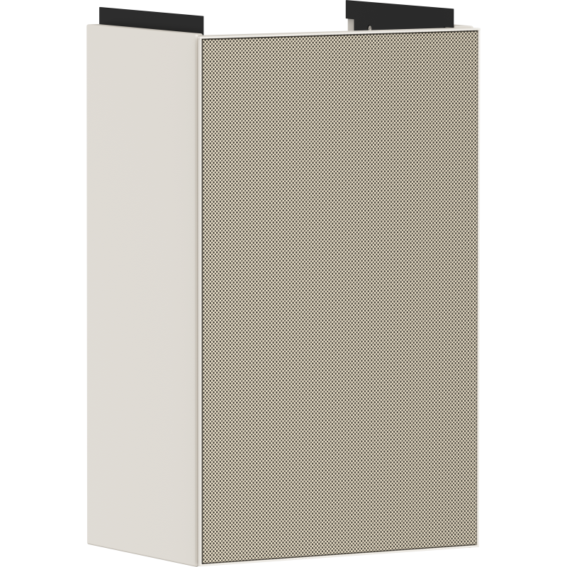 Szafka pod małą umywalkę wiszącą z drzwiami prawymi 340/245, Piaskowy Beż Matowy Xevolos E HANSGROHE 54170390