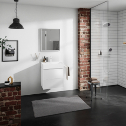 Szafka pod umywalkę wiszącą z 2 szufladami 580/475, Biały Matowy Xevolos E HANSGROHE 54175320
