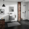 Szafka pod umywalkę wiszącą z 2 szufladami 580/475, Szary Łupek Matowy Xevolos E HANSGROHE 54177770