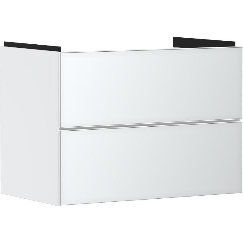 Szafka pod umywalkę wiszącą z 2 szufladami 780/475, Biały Matowy Xevolos E HANSGROHE 54178320