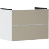 Szafka pod umywalkę wiszącą z 2 szufladami 780/475, Biały Matowy Xevolos E HANSGROHE 54178390