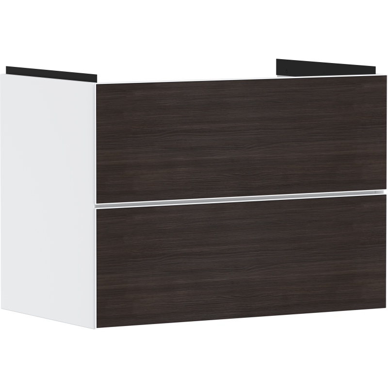 Szafka pod umywalkę wiszącą z 2 szufladami 780/475, Biały Matowy Xevolos E HANSGROHE 54178730