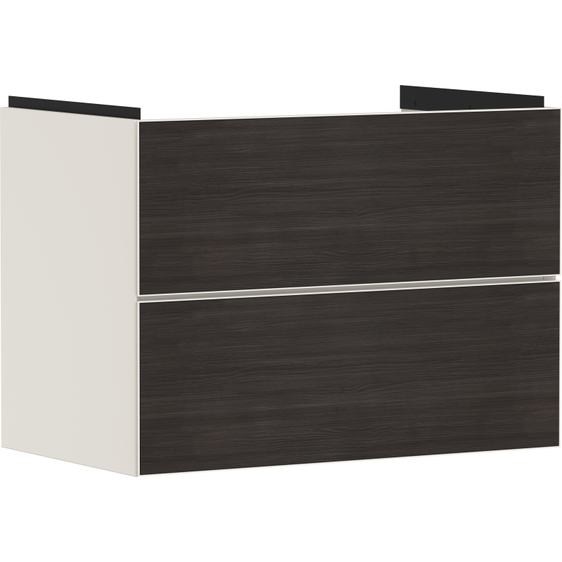 Szafka pod umywalkę wiszącą z 2 szufladami 780/475, Piaskowy Beż Matowy Xevolos E HANSGROHE 54179730