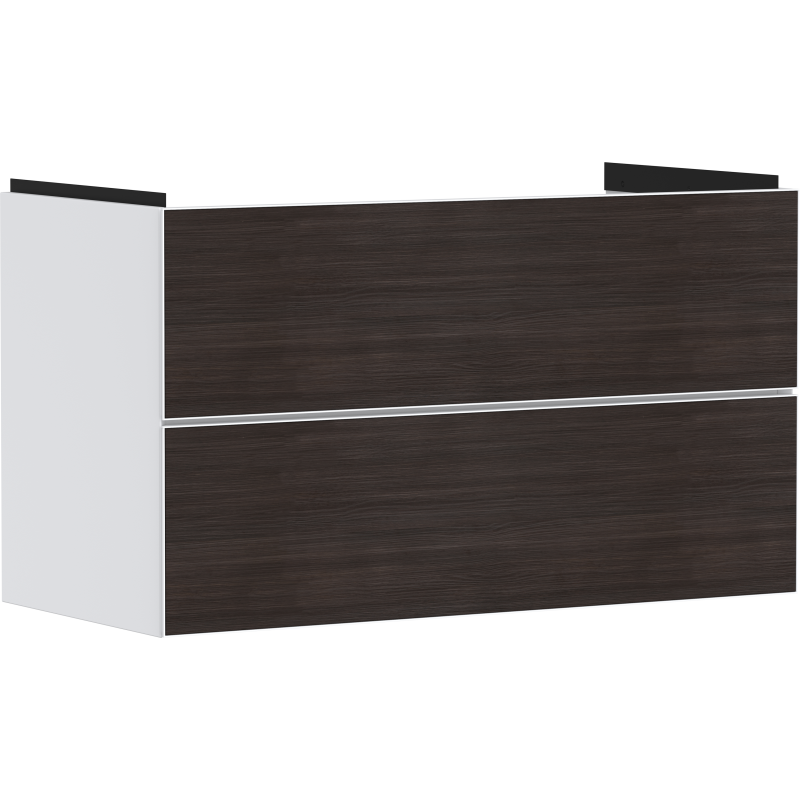 Szafka pod umywalkę wiszącą z 2 szufladami 980/475, Biały Matowy Xevolos E HANSGROHE 54181730