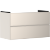 Szafka pod umywalkę wiszącą z 2 szufladami 980/475, Piaskowy Beż Matowy Xevolos E HANSGROHE 54182790