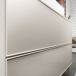 Szafka pod umywalkę wiszącą z 2 szufladami 980/475, Piaskowy Beż Matowy Xevolos E HANSGROHE 54182790