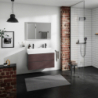 Szafka pod umywalkę wiszącą z 2 szufladami 980/475, Szary Łupek Matowy Xevolos E HANSGROHE 54183730
