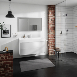 Szafka pod umywalkę wiszącą z 2 szufladami 1180/475, Biały Matowy Xevolos E HANSGROHE 54184320