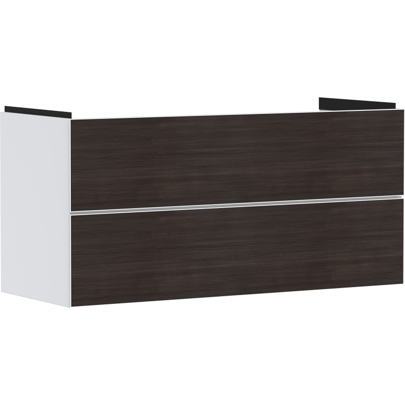 Szafka pod umywalkę wiszącą z 2 szufladami 1180/475, Biały Matowy Xevolos E HANSGROHE 54184730