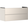 Szafka pod umywalkę wiszącą z 2 szufladami 1180/475, Piaskowy Beż Matowy Xevolos E HANSGROHE 54185790