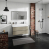 Szafka pod umywalkę wiszącą z 2 szufladami 1180/475, Szary Łupek Matowy Xevolos E HANSGROHE 54186390