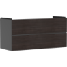 Szafka pod umywalkę wiszącą z 2 szufladami 1180/475, Szary Łupek Matowy Xevolos E HANSGROHE 54186730