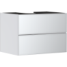 Szafka pod szlifowaną umywalkę wpuszczaną w blat/nablatową z 2 szufladami 780/550, Biały Matowy Xevolos E HANSGROHE 54187320