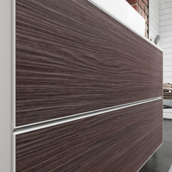 Szafka pod szlifowaną umywalkę wpuszczaną w blat/nablatową z 2 szufladami 780/550, Biały Matowy Xevolos E HANSGROHE 54187730