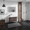 Szafka pod szlifowaną umywalkę wpuszczaną w blat/nablatową z 2 szufladami 980/550, Biały Matowy Xevolos E HANSGROHE 54190730