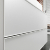 Szafka pod szlifowaną umywalkę wpuszczaną w blat/nablatową z 2 szufladami 1180/550, Biały Matowy Xevolos E HANSGROHE 54193320
