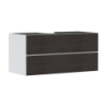 Szafka pod szlifowaną umywalkę wpuszczaną w blat/nablatową z 2 szufladami 1180/550, Biały Matowy Xevolos E HANSGROHE 54193730