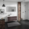 Szafka pod szlifowaną umywalkę wpuszczaną w blat/nablatową z 2 szufladami 1180/550, Biały Matowy Xevolos E HANSGROHE 54193730