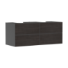 Szafka pod umywalki wpuszczane w blat/nablatowe z 4 szufladami 1370/550, Szary Łupek Matowy Xevolos E HANSGROHE 54198730