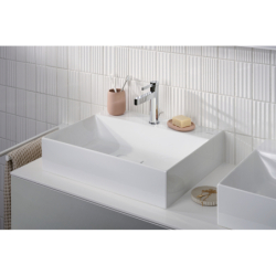 Szafka pod 2 szlifowane umywalki wpuszczane w blat/nablatowe z 4 szufladami 1570/550, Biały Matowy Xevolos E HANSGROHE 54199320