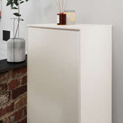 Szafka boczna średnia 400/360, drzwi lewe, Piaskowy Beż Matowy Xevolos E HANSGROHE 54213790