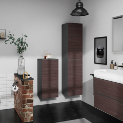 Szafka boczna średnia 400/360, drzwi lewe, Szary Łupek Matowy Xevolos E HANSGROHE 54214730