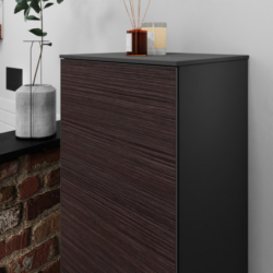 Szafka boczna średnia 400/360, drzwi lewe, Szary Łupek Matowy Xevolos E HANSGROHE 54214730