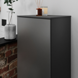 Szafka boczna średnia 400/360, drzwi prawe, Szary Łupek Matowy Xevolos E HANSGROHE 54217770