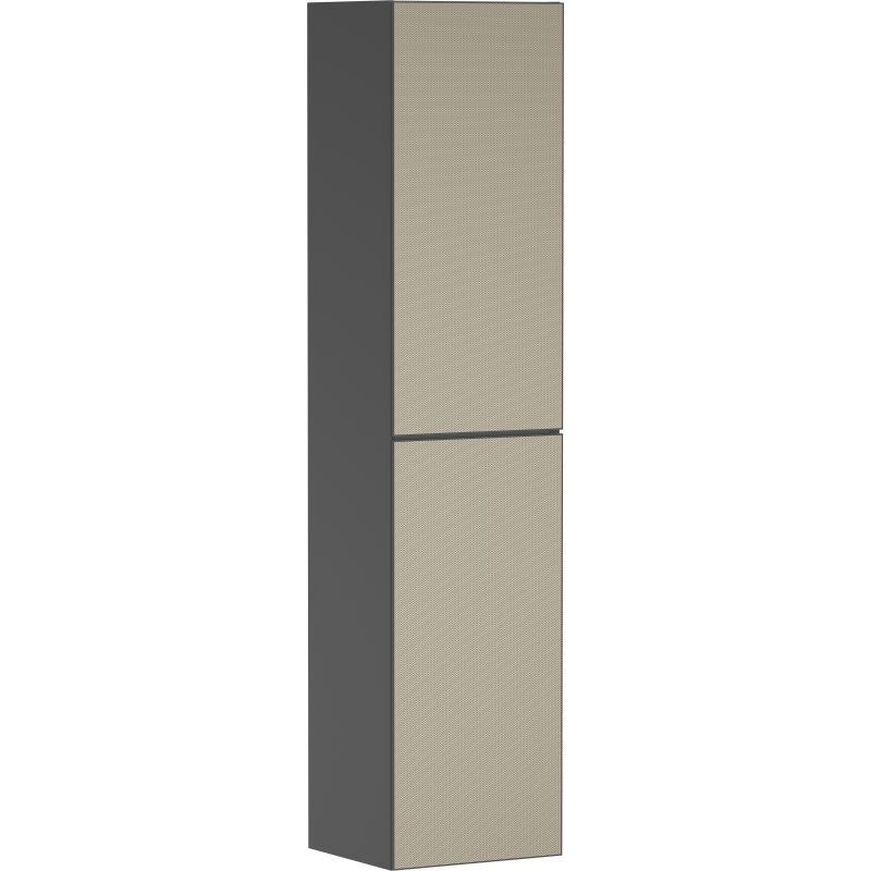 Szafka boczna wysoka 400/360, drzwi lewe, Szary Łupek Matowy Xevolos E HANSGROHE 54220390