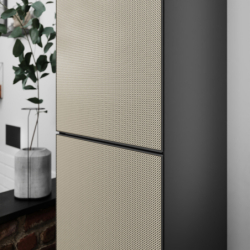 Szafka boczna wysoka 400/360, drzwi lewe, Szary Łupek Matowy Xevolos E HANSGROHE 54220390