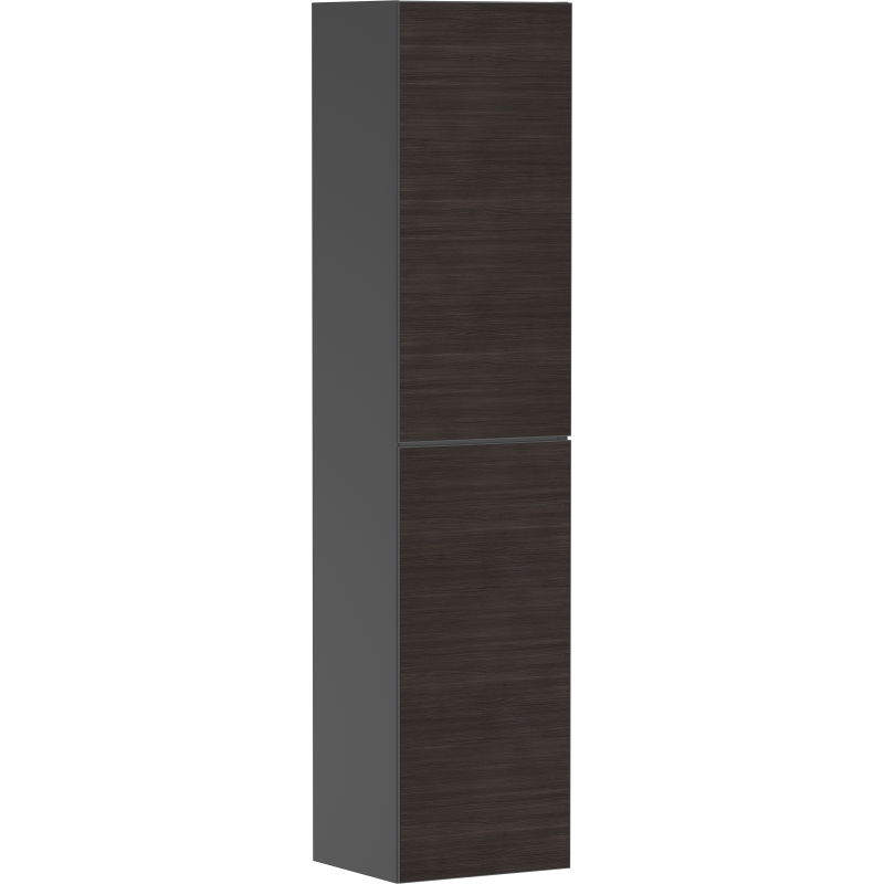 Szafka boczna wysoka 400/360, drzwi lewe, Szary Łupek Matowy Xevolos E HANSGROHE 54220730