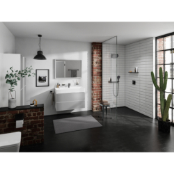 Szafka boczna wysoka 400/360, drzwi prawe, Biały Matowy Xevolos E HANSGROHE 54221320