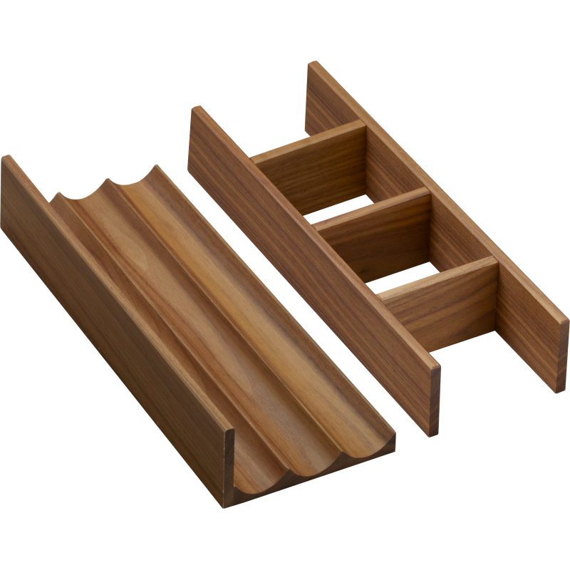 Zestaw organizerów 320 do szafek pod umywalkę 580/475 i 1370/550 Ciemny Orzech IntraStoris HANSGROHE 54231630