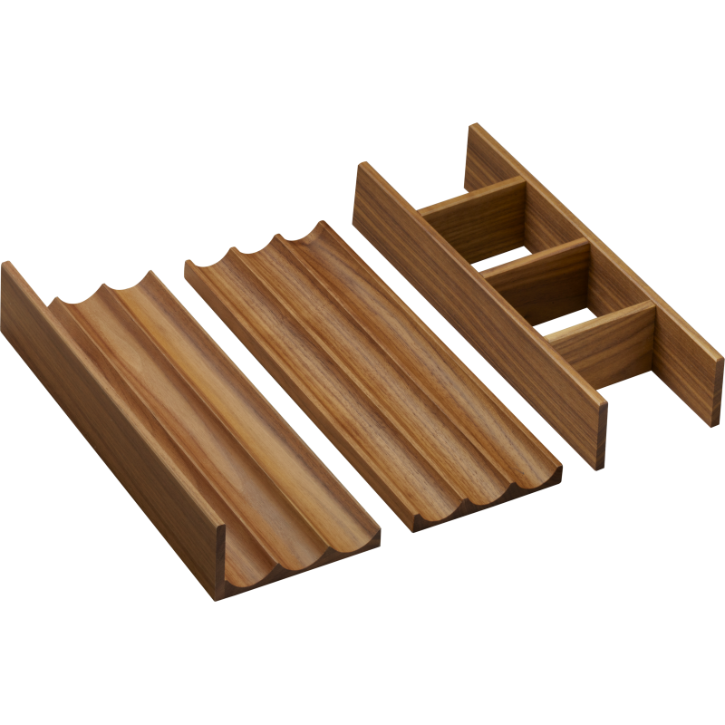 Zestaw organizerów 320 do szafek pod umywalkę 780/475, 780/550 i 1570/550 Ciemny Orzech IntraStoris HANSGROHE 54232630