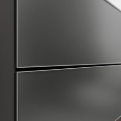 Szafka pod umyw wpuszczaną/nablatową po lewej stronie z 4 szufladami 1370/550, Szary Łupek Matowy Xevolos E HANSGROHE 54238770