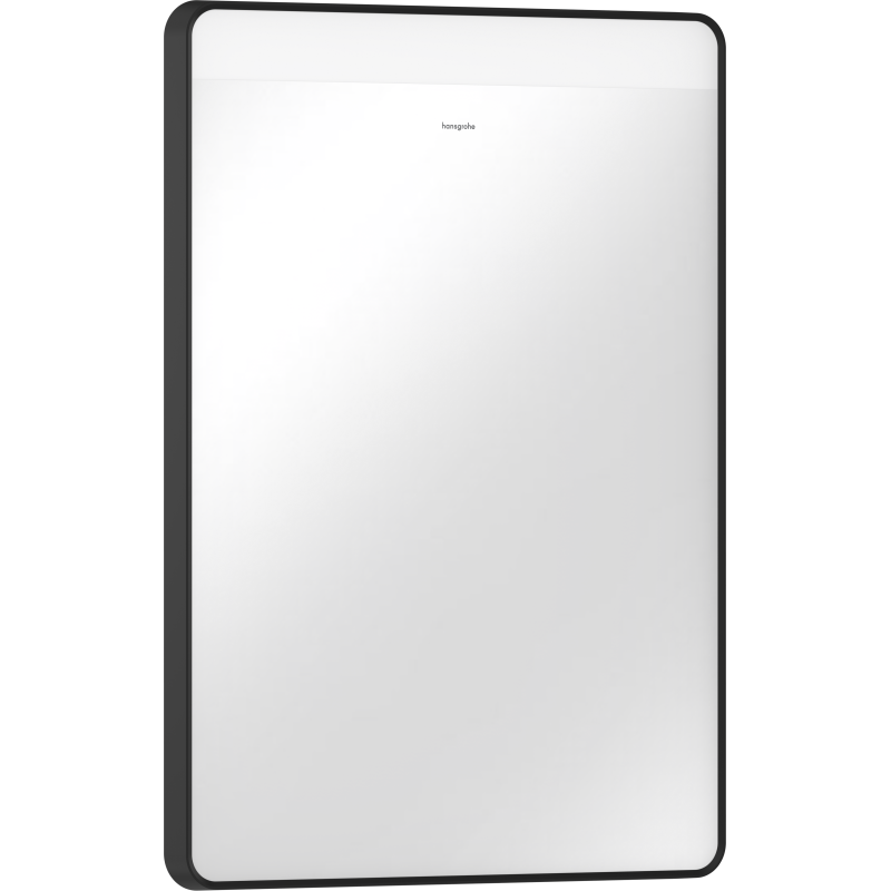 Lustro z górnym oświetleniem LED 500/30, włącznik ścienny Czarny Matowy Xarita Lite Q HANSGROHE 54956670
