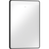 Lustro z górnym oświetleniem LED 500/30, włącznik ścienny Czarny Matowy Xarita Lite Q HANSGROHE 54956670