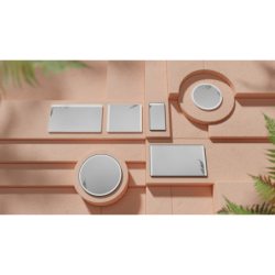 Lustro z bocznym oświetleniem LED 800/30, włącznik ścienny Czarny Matowy Xarita Lite Q HANSGROHE 54963670