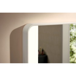 Lustro z bocznym oświetleniem LED 1200/30, włącznik ścienny Biały Matowy Xarita Lite Q HANSGROHE 54965700