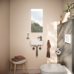 Lustro z górnym oświetleniem LED 360/30, czujnik IR Biały Matowy Xarita Lite Q HANSGROHE 54968700