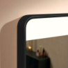 Lustro z górnym oświetleniem LED 800/30, czujnik IR Czarny Matowy Xarita Lite Q HANSGROHE 54971670