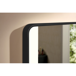 Lustro z bocznym oświetleniem LED 1200/30, czujnik IR Czarny Matowy Xarita Lite Q HANSGROHE 54978670