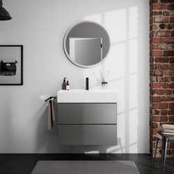 Lustro z oświetleniem LED 700/50, pojemnościowy sensor dotykowy Biały Matowy Xarita S HANSGROHE 54982700