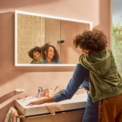 Lustro z oświetleniem LED 1200/50, czujnik IR Biały Matowy Xarita E HANSGROHE 54994700