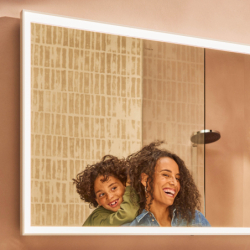 Lustro z oświetleniem LED 1000/50, czujnik IR Biały Matowy Xarita E HANSGROHE 54995700