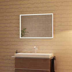 Lustro z oświetleniem LED 1000/50, czujnik IR Biały Matowy Xarita E HANSGROHE 54995700