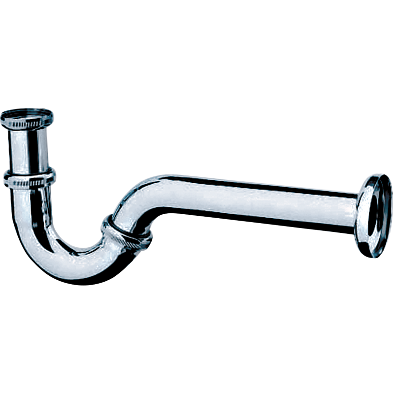 Syfon rurowy U, bidetowy, standardowy Chrom HANSGROHE 55237000