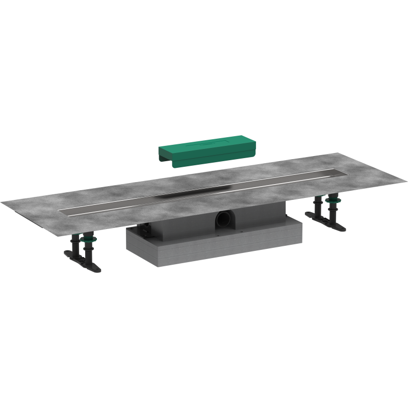 Kompletny zestaw do odpływów liniowych 800, niski uBox universal HANSGROHE 56018180