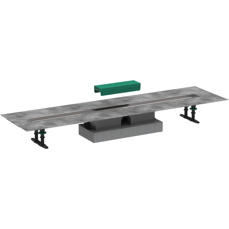 Kompletny zestaw do odpływów liniowych 1000, niski uBox universal HANSGROHE 56020180