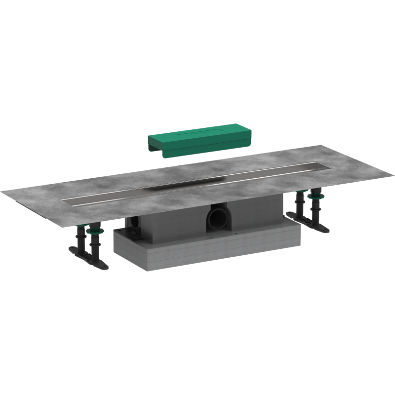 Kompletny zestaw do odpływów liniowych 700, standardowy uBox universal HANSGROHE 56023180